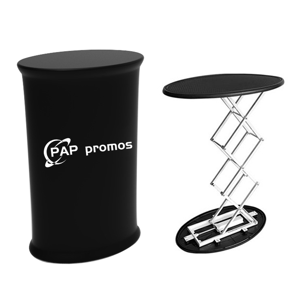 Oval POP UP Show Table